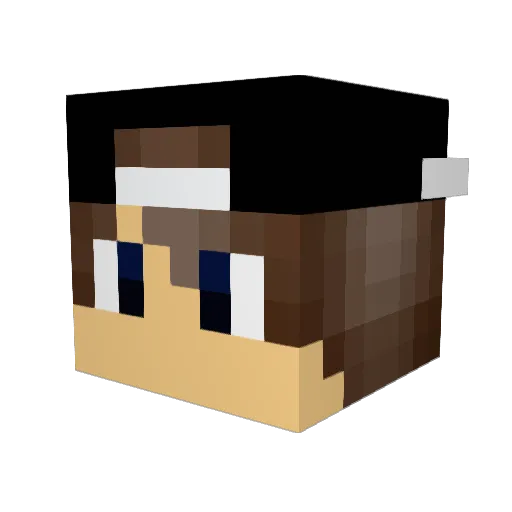 cy_tw Minecraft avatar head, 3D render