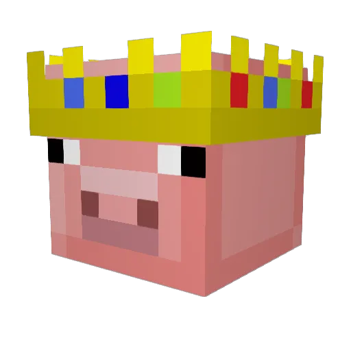 cyan9480 Minecraft avatar head, 3D render