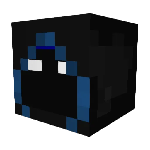 cyberced21 Minecraft avatar head, 3D render