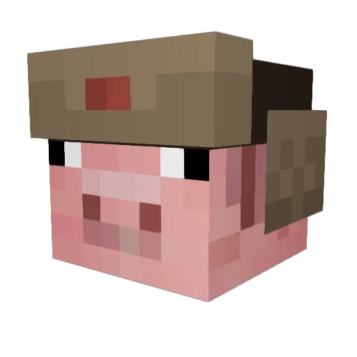 cybermenace3000 Minecraft avatar head, 3D render