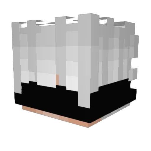 cyclo106 Minecraft avatar head, 3D render