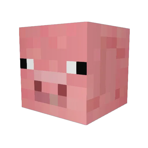 cycloharri Minecraft avatar head, 3D render