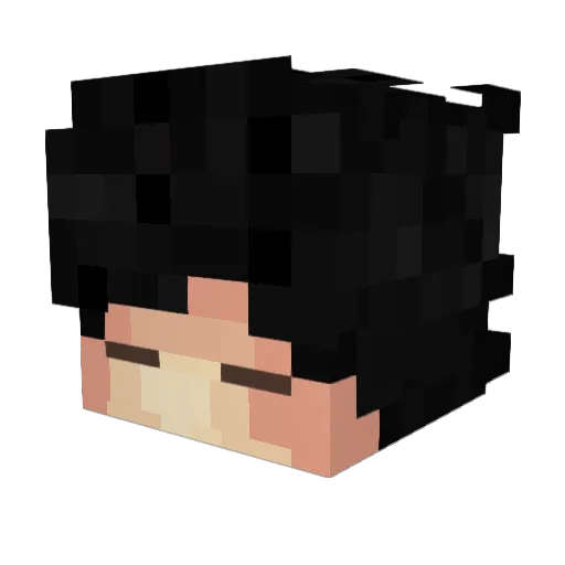 cyclones012 Minecraft avatar head, 3D render