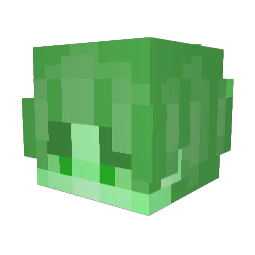 cycoh Minecraft avatar head, 3D render
