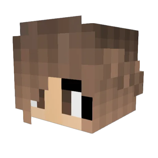 cydneyshey Minecraft avatar head, 3D render