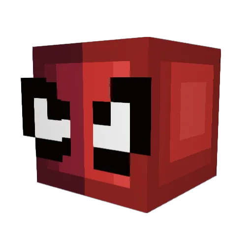 cykozYT Minecraft avatar head, 3D render