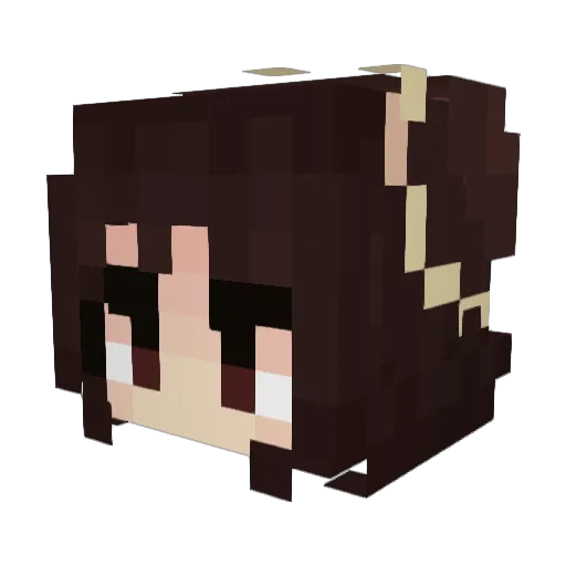 cylainum Minecraft avatar head, 3D render