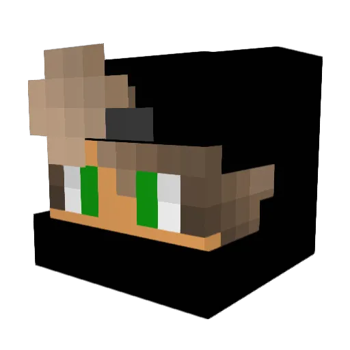 cylience Minecraft avatar head, 3D render