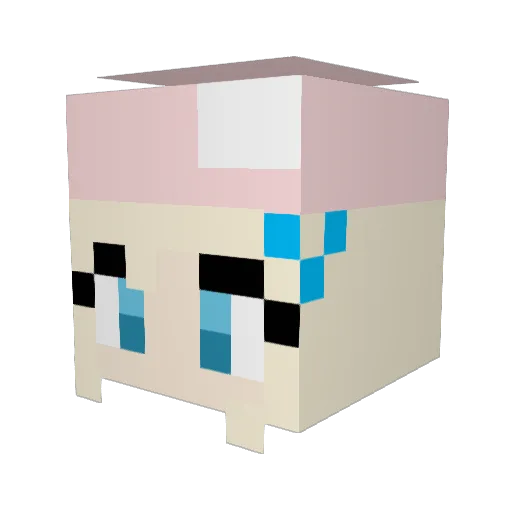 cynan380 Minecraft avatar head, 3D render