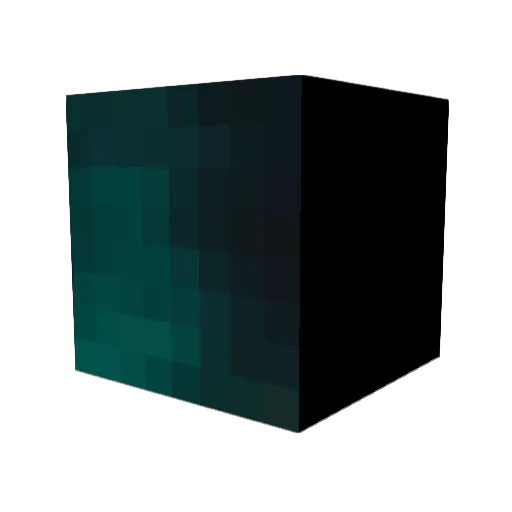cyndda Minecraft avatar head, 3D render