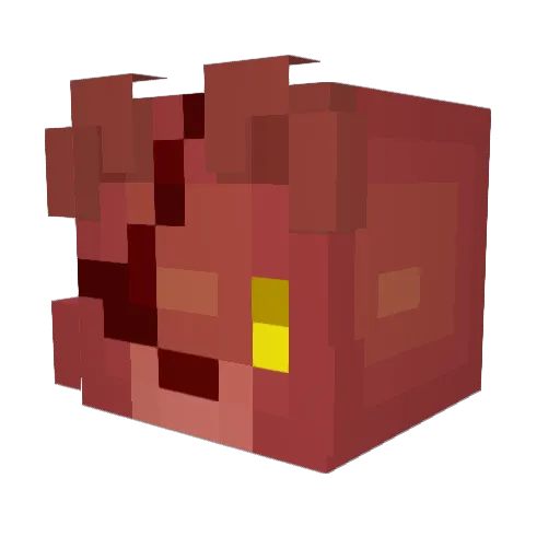cyntiz Minecraft avatar head, 3D render