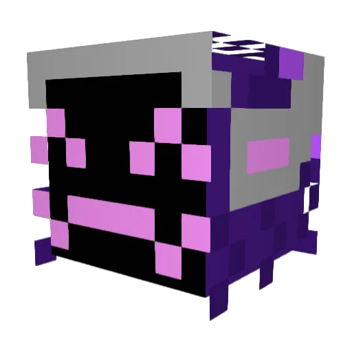 cypherme Minecraft avatar head, 3D render
