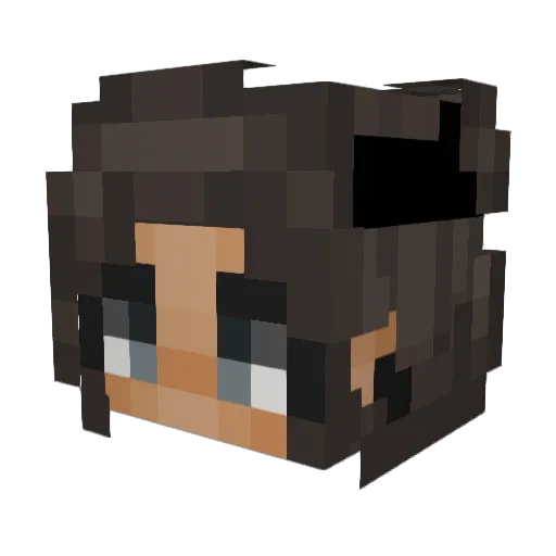 cypherspycam19 Minecraft avatar head, 3D render