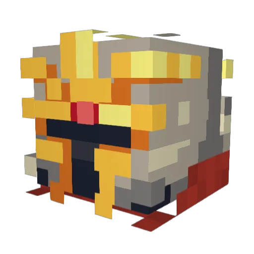 cyphr07 Minecraft avatar head, 3D render