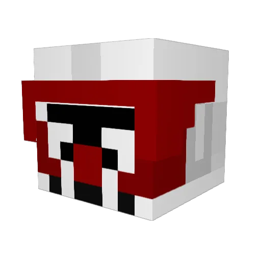 cypress899 Minecraft avatar head, 3D render