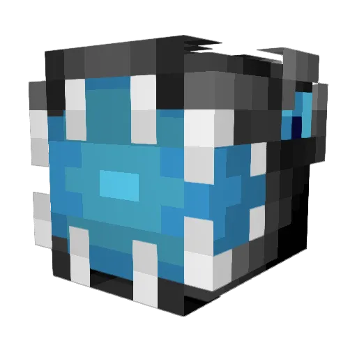 cyraxianhero Minecraft avatar head, 3D render