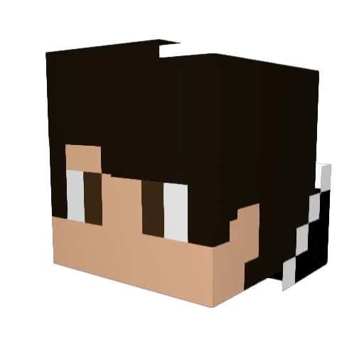cyril_ciganoc Minecraft avatar head, 3D render