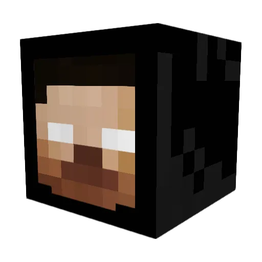 cyrus8 Minecraft avatar head, 3D render