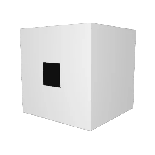 cys0803 Minecraft avatar head, 3D render