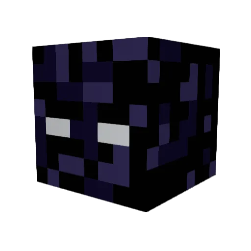 cythed Minecraft avatar head, 3D render