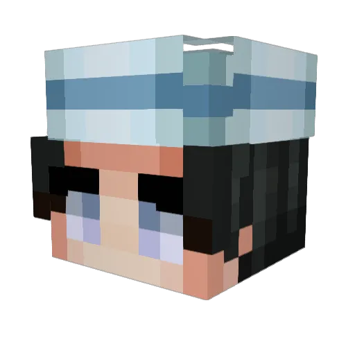 cytrae Minecraft avatar head, 3D render