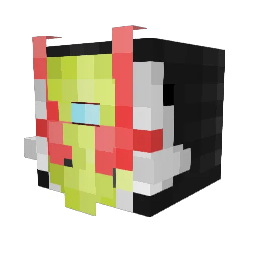 cyy666123 Minecraft avatar head, 3D render