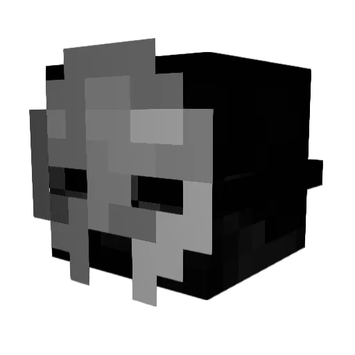 cyyb4r Minecraft avatar head, 3D render