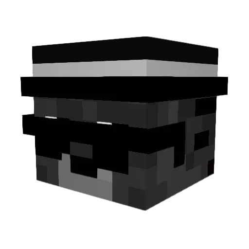 czarekmistrz Minecraft avatar head, 3D render