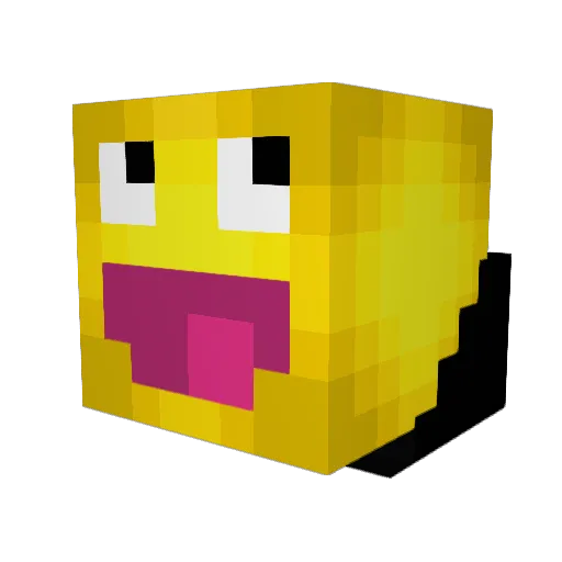 czezder2077 Minecraft avatar head, 3D render