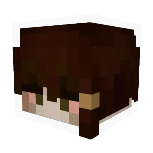czmakarov Minecraft avatar head, 3D render