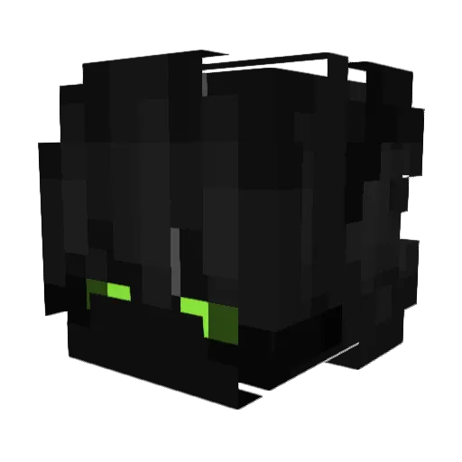 cznzzzz Minecraft avatar head, 3D render