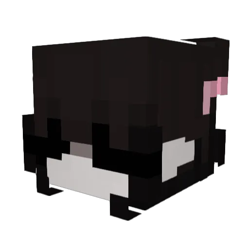 czrq Minecraft avatar head, 3D render