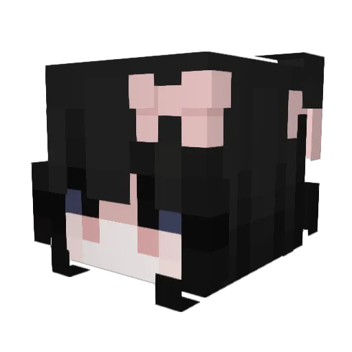 d0Yun0722 Minecraft avatar head, 3D render