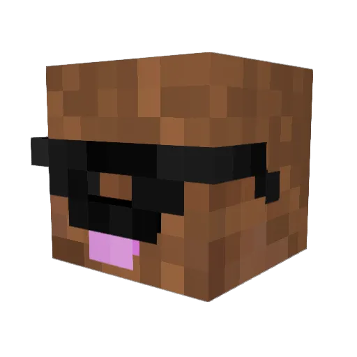 d0dmarv Minecraft avatar head, 3D render