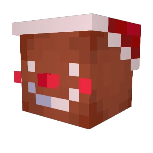 d0ink Minecraft avatar head, 3D render