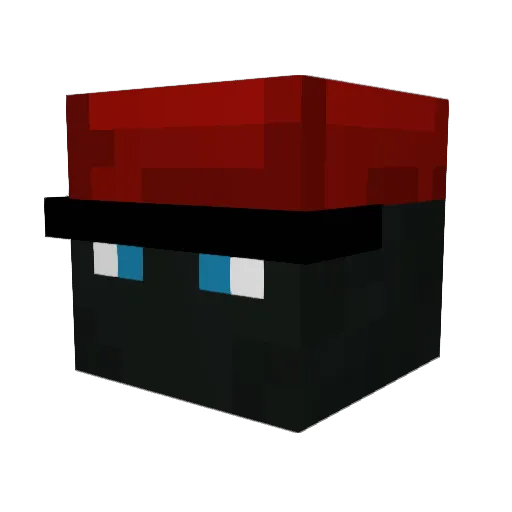 d0nkeykong_ Minecraft avatar head, 3D render