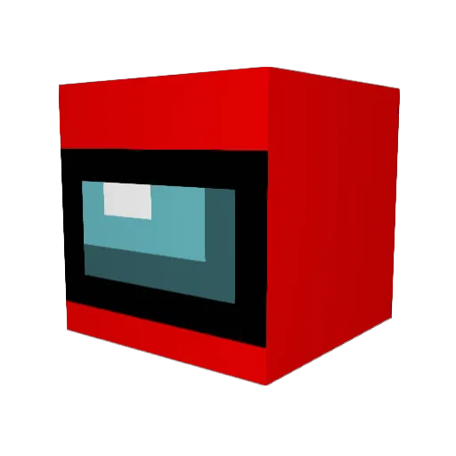 d0u2e Minecraft avatar head, 3D render