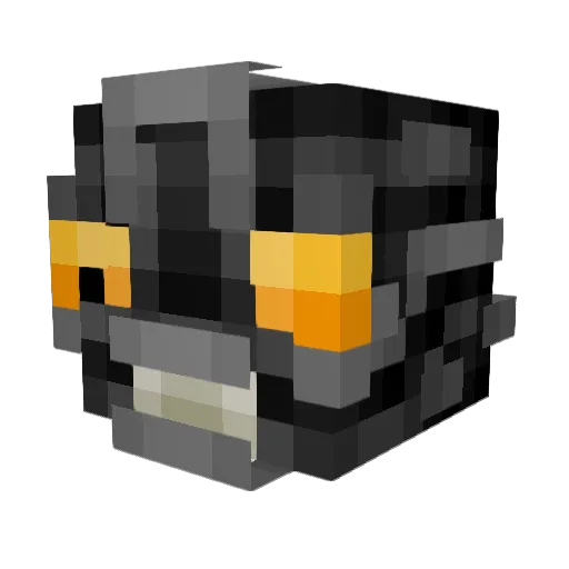 d0vmc Minecraft avatar head, 3D render