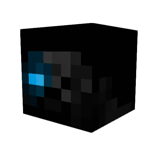 d0xer Minecraft avatar head, 3D render