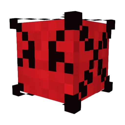 d1nthem1n Minecraft avatar head, 3D render