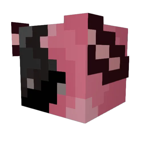 d34dvampire Minecraft avatar head, 3D render