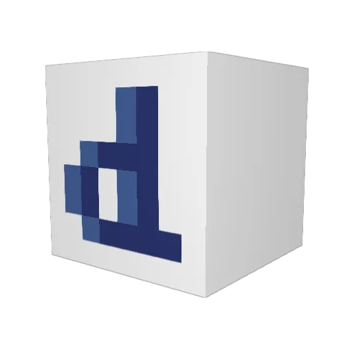 d39iii Minecraft avatar head, 3D render