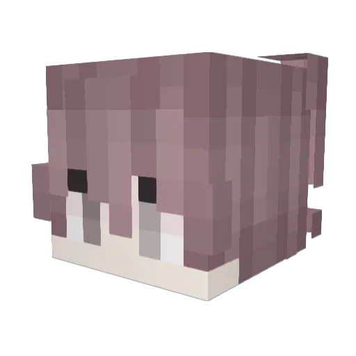 d3athhhhhh Minecraft avatar head, 3D render