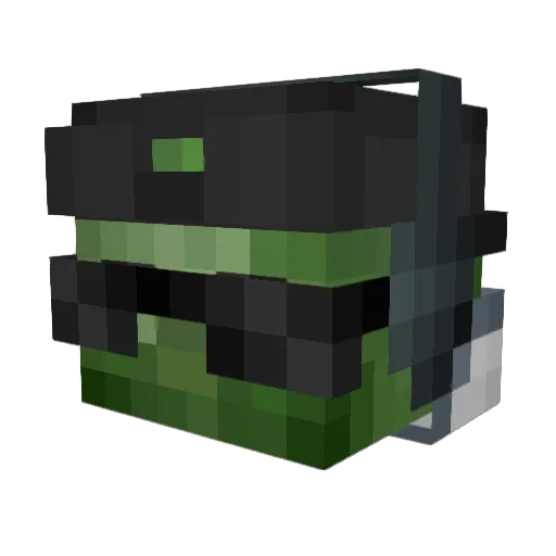 d3bbby77 Minecraft avatar head, 3D render