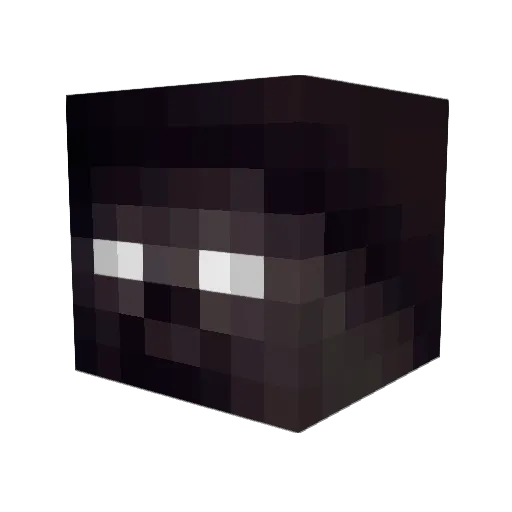 d3cay Minecraft avatar head, 3D render