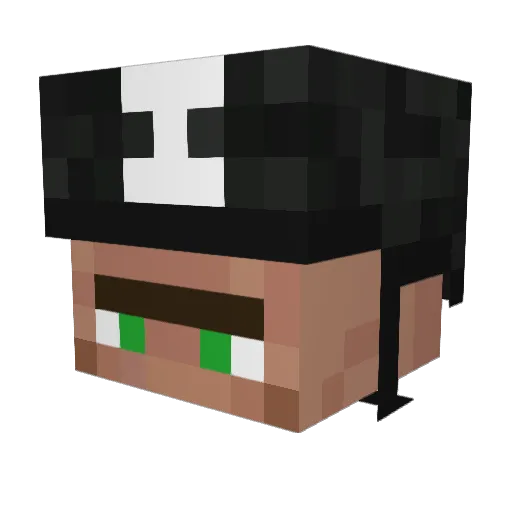 d3dx12 Minecraft avatar head, 3D render