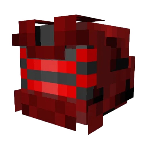 d3f3r3nc3 Minecraft avatar head, 3D render