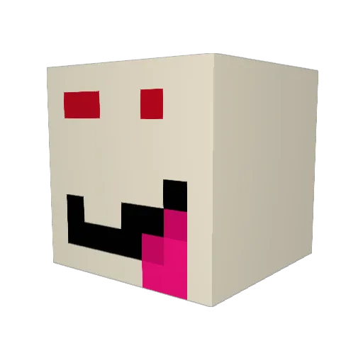 d3rrrlord3 Minecraft avatar head, 3D render