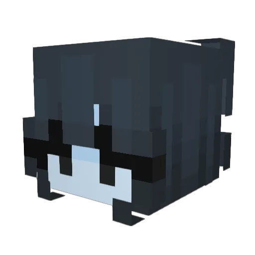 d4cn Minecraft avatar head, 3D render