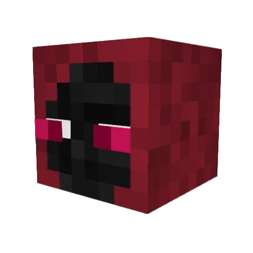 d4d5r Minecraft avatar head, 3D render